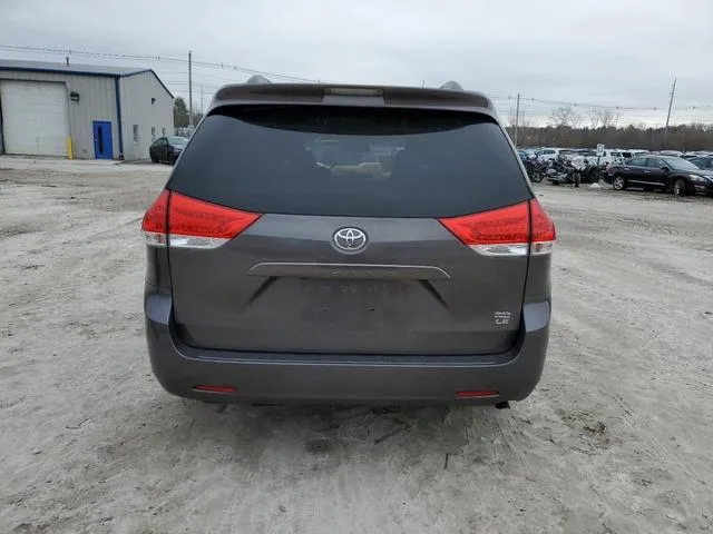 5TDKK3DC5BS011634 2011 2011 Toyota Sienna- LE 6