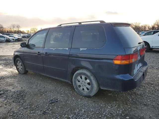 5FNRL18634B106253 2004 2004 Honda Odyssey- EX 2