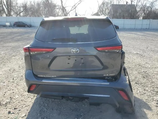 5TDGZRBH1NS186258 2022 2022 Toyota Highlander- Xle 6