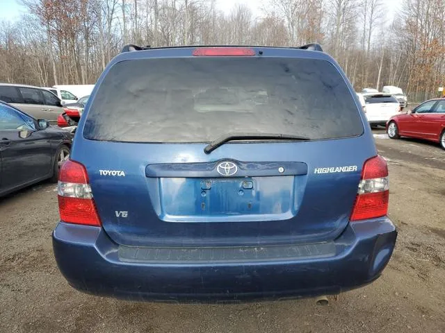 JTEDP21A640041878 2004 2004 Toyota Highlander- Base 6