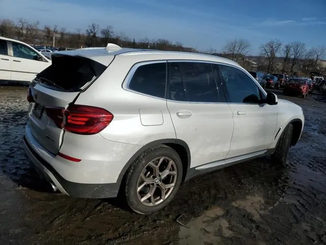 5UXTY5C04M9H93062 2021 2021 BMW X3- Xdrive30I 3