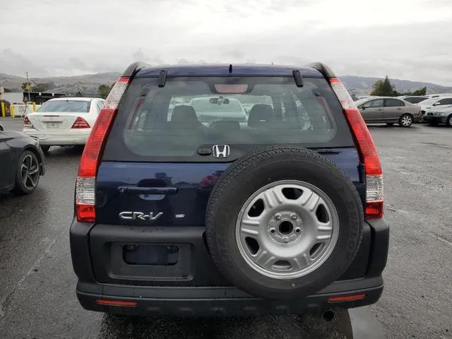 JHLRD68546C005369 2006 2006 Honda CR-V- LX 6