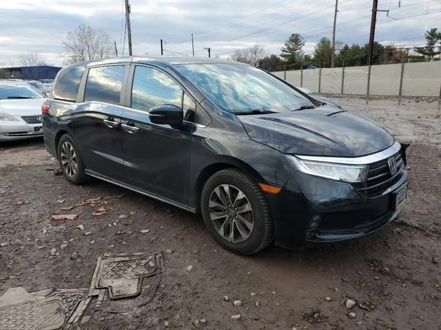 5FNRL6H73MB025789 2021 2021 Honda Odyssey- Exl 4