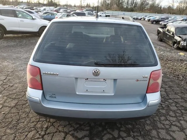 WVWYH63B84E172118 2004 2004 Volkswagen Passat- Glx 4Motion 6