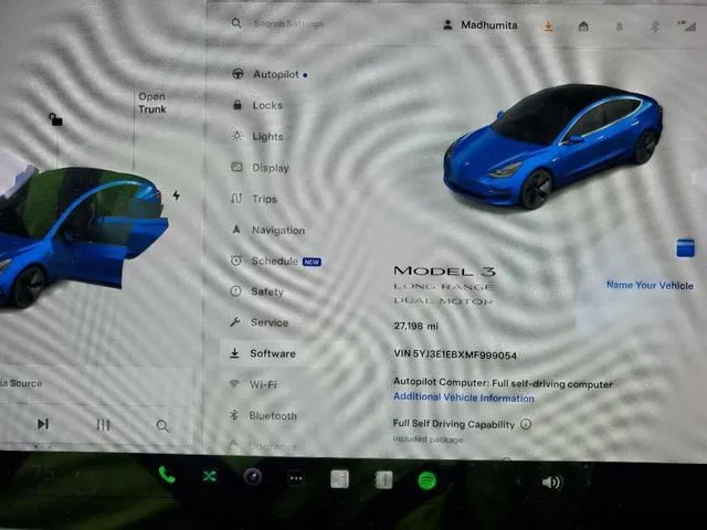 5YJ3E1EBXMF999054 2021 2021 Tesla MODEL 3 9