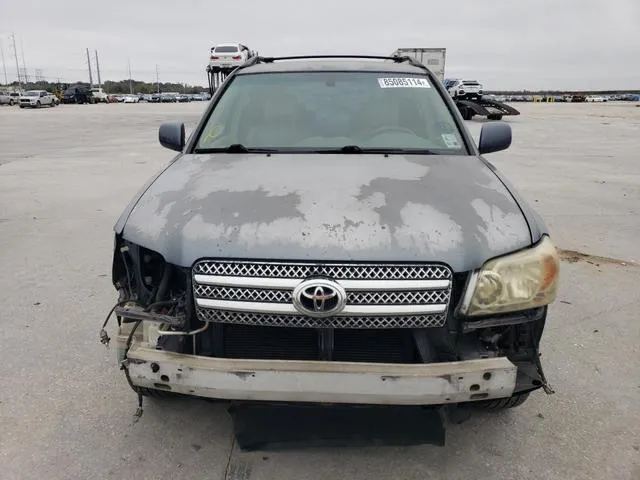 JTEDW21A060014794 2006 2006 Toyota Highlander- Hybrid 5