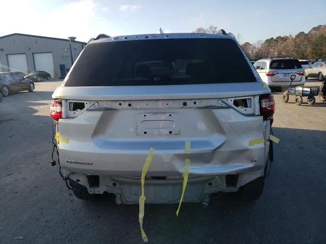 1GNERGKW2LJ139980 2020 2020 Chevrolet Traverse- LT 6