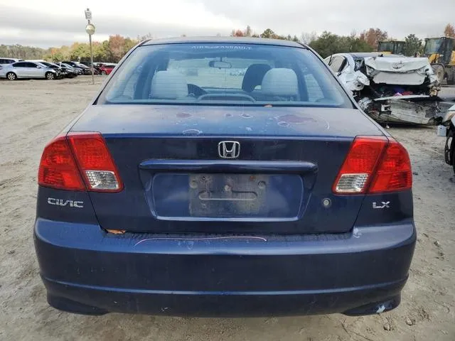 2HGES16524H601924 2004 2004 Honda Civic- LX 6