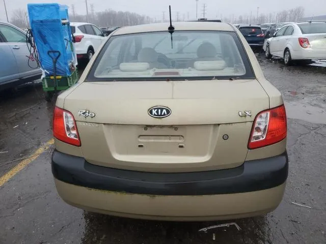 KNADE223896482648 2009 2009 KIA Rio- Base 6