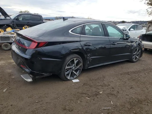 5NPEJ4J28MH086497 2021 2021 Hyundai Sonata- Sel Plus 3