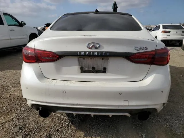 JN1FV7AP1JM461334 2018 2018 Infiniti Q50- Red Sport 400 6