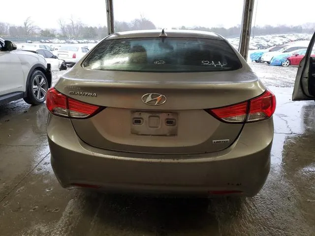 5NPDH4AE4DH277593 2013 2013 Hyundai Elantra- Gls 6