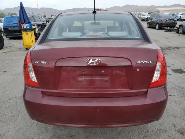 KMHCN4AC6BU556934 2011 2011 Hyundai Accent- Gls 6