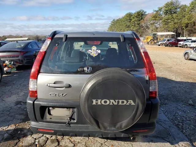 JHLRD68576C003616 2006 2006 Honda CR-V- LX 6