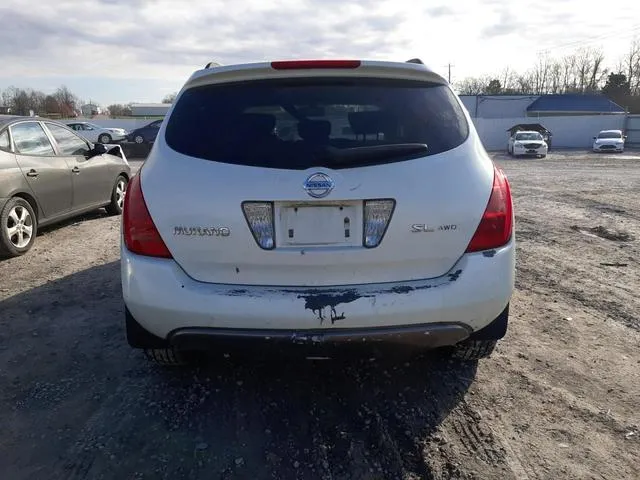 JN8AZ08W54W340366 2004 2004 Nissan Murano- SL 6