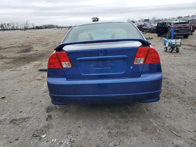 1HGES16315L019283 2005 2005 Honda Civic- Dx Vp 6