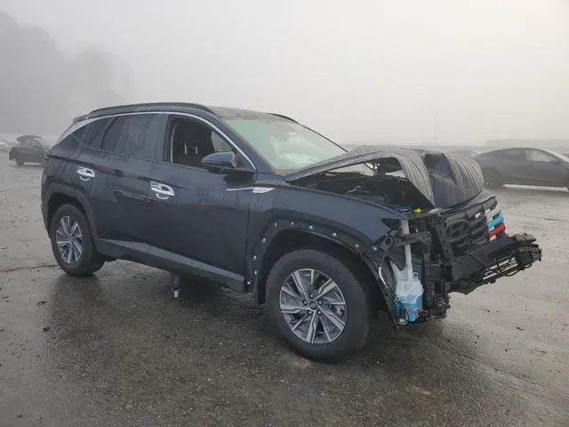 KM8JBCA16NU082254 2022 2022 Hyundai Tucson- Blue 4