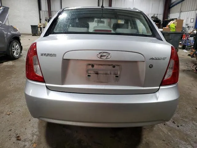 KMHCN46C49U370893 2009 2009 Hyundai Accent- Gls 6