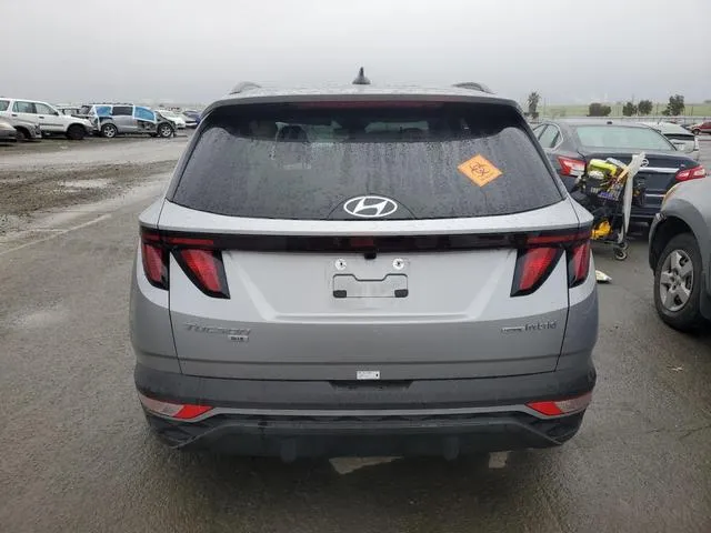 KM8JBCD13RU204845 2024 2024 Hyundai Tucson- Blue 6