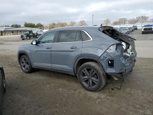 1V2SE2CA3NC206184 2022 2022 Volkswagen Atlas- Sel R-Line 2