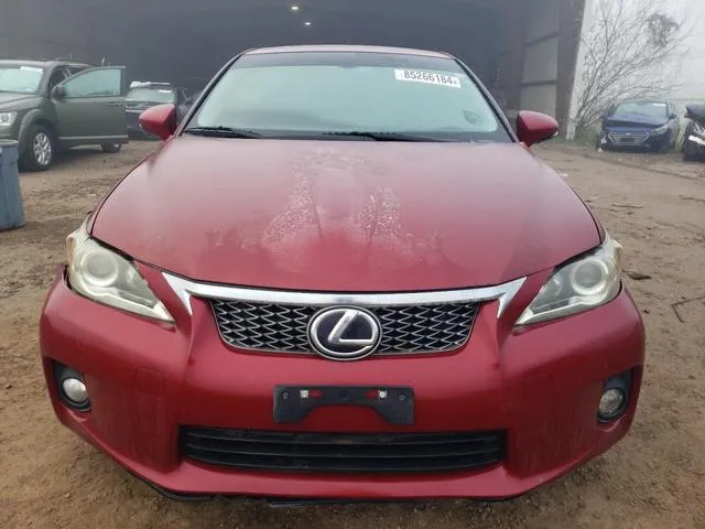 JTHKD5BH5C2097202 2012 2012 Lexus CT- 200 5