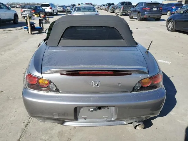 JHMAP214X4T000300 2004 2004 Honda S2000 6