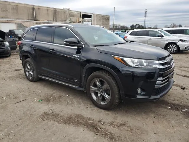 5TDDGRFH6HS023712 2017 2017 Toyota Highlander- Hybrid Limited 4