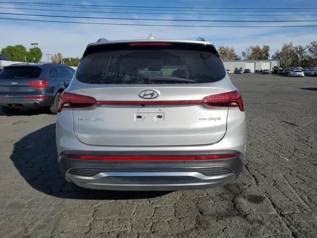 KM8S6DA20NU028228 2022 2022 Hyundai Santa Fe- Sel 6