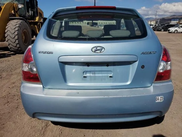 KMHCM36C59U119099 2009 2009 Hyundai Accent- GS 6