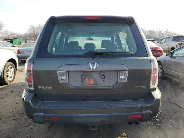 2HKYF18166H506383 2006 2006 Honda Pilot- LX 6