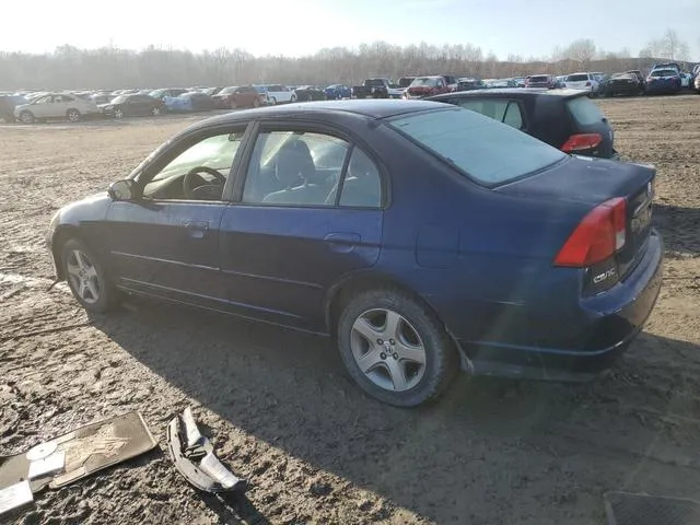 2HGES26845H605300 2005 2005 Honda Civic- EX 2