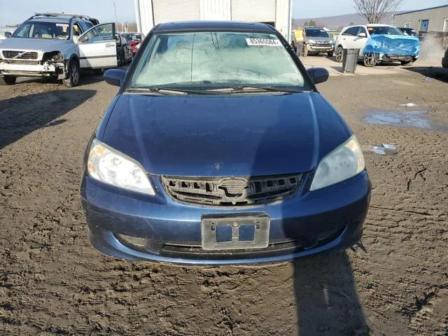 2HGES26845H605300 2005 2005 Honda Civic- EX 5