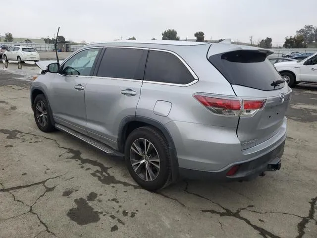 5TDJKRFH4GS285759 2016 2016 Toyota Highlander- Xle 2