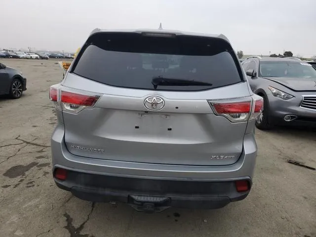 5TDJKRFH4GS285759 2016 2016 Toyota Highlander- Xle 6