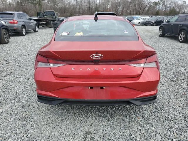 5NPLL4AG9MH039444 2021 2021 Hyundai Elantra- SE 6