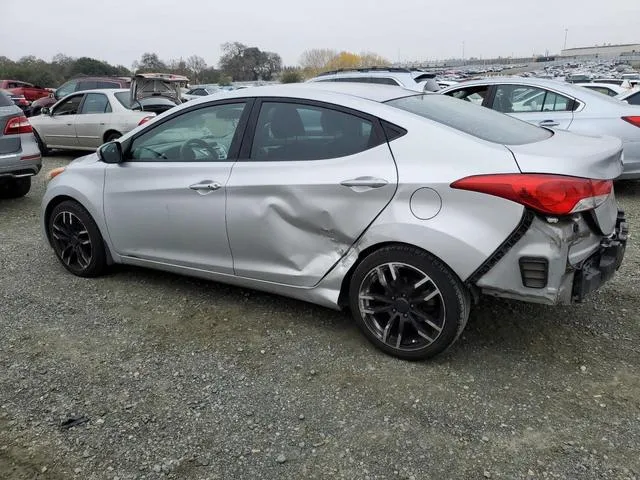 KMHDH4AE5CU256980 2012 2012 Hyundai Elantra- Gls 2