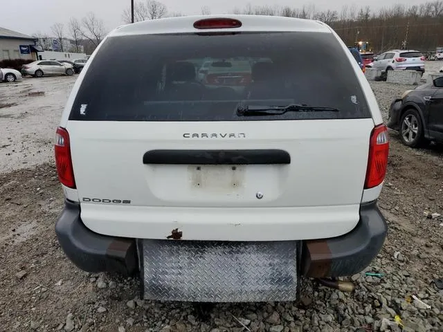 1D4GP25E16B710292 2006 2006 Dodge Caravan- SE 6