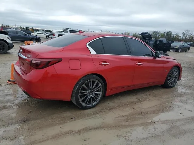 JN1FV7AP5KM761024 2019 2019 Infiniti Q50- Red Sport 400 3