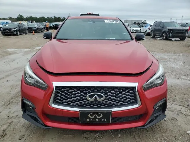 JN1FV7AP5KM761024 2019 2019 Infiniti Q50- Red Sport 400 5