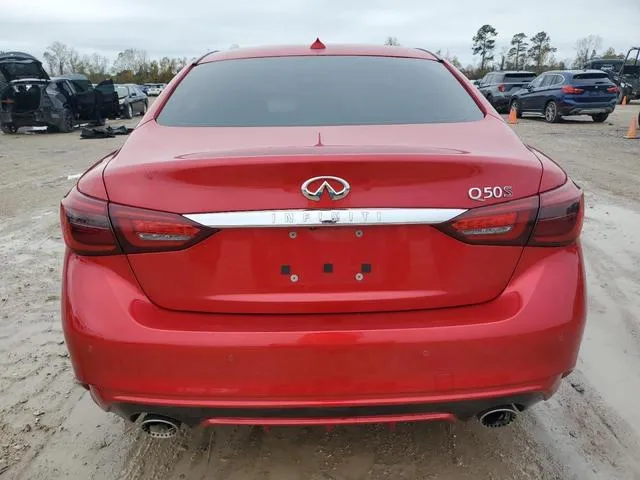 JN1FV7AP5KM761024 2019 2019 Infiniti Q50- Red Sport 400 6