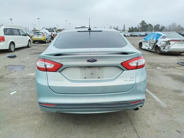 3FA6P0LU3DR318162 2013 2013 Ford Fusion- Se Hybrid 6