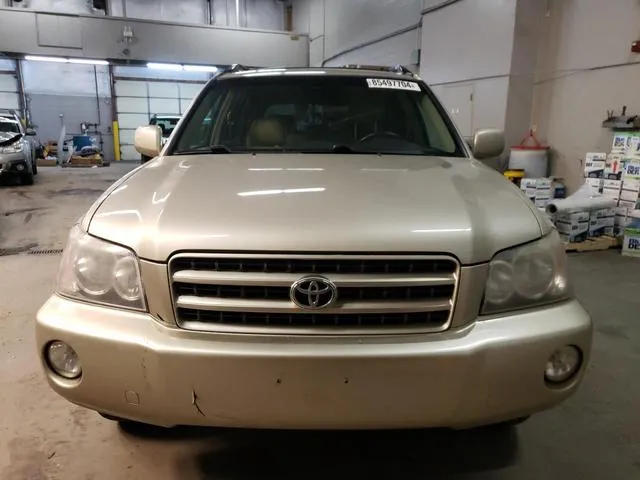 JTEHF21A120053809 2002 2002 Toyota Highlander- Limited 5