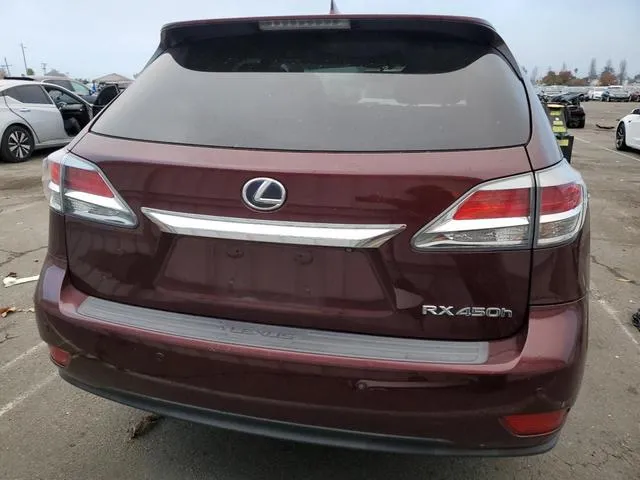 2T2ZB1BA3FC003532 2015 2015 Lexus RX- 450H 6