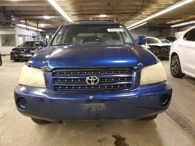 JTEGD21A720044601 2002 2002 Toyota Highlander 5