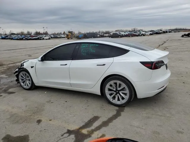 5YJ3E1EB7NF344741 2022 2022 Tesla MODEL 3 2