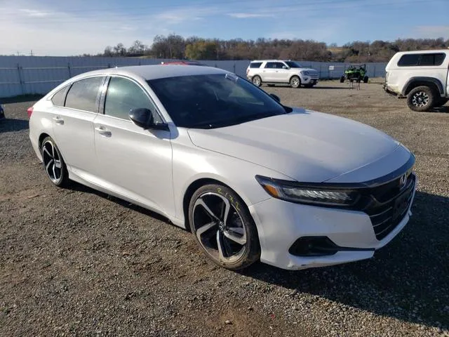 1HGCV1F30MA104656 2021 2021 Honda Accord- Sport 4