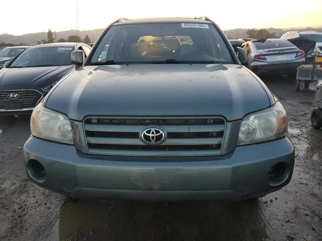 JTEGD21A550128002 2005 2005 Toyota Highlander 5