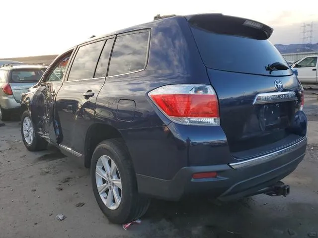 5TDBK3EH2CS124288 2012 2012 Toyota Highlander- Base 2