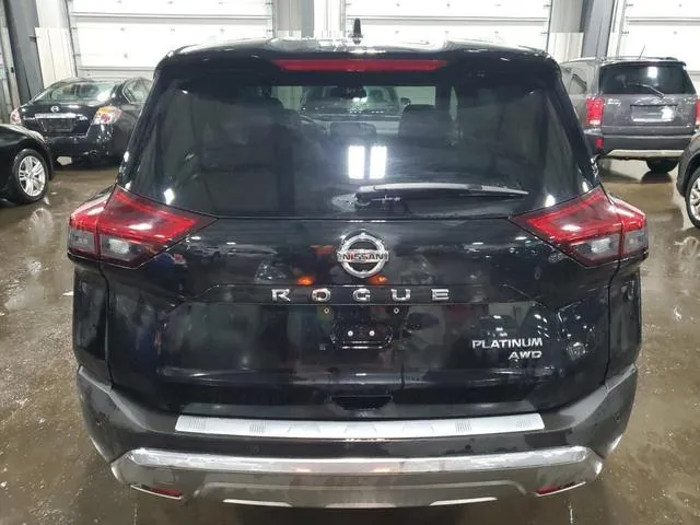 JN8AT3DD9MW319043 2021 2021 Nissan Rogue- Platinum 6