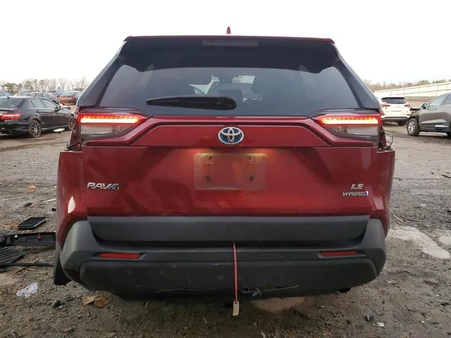 4T3MWRFV3MU019277 2021 2021 Toyota RAV4- LE 6